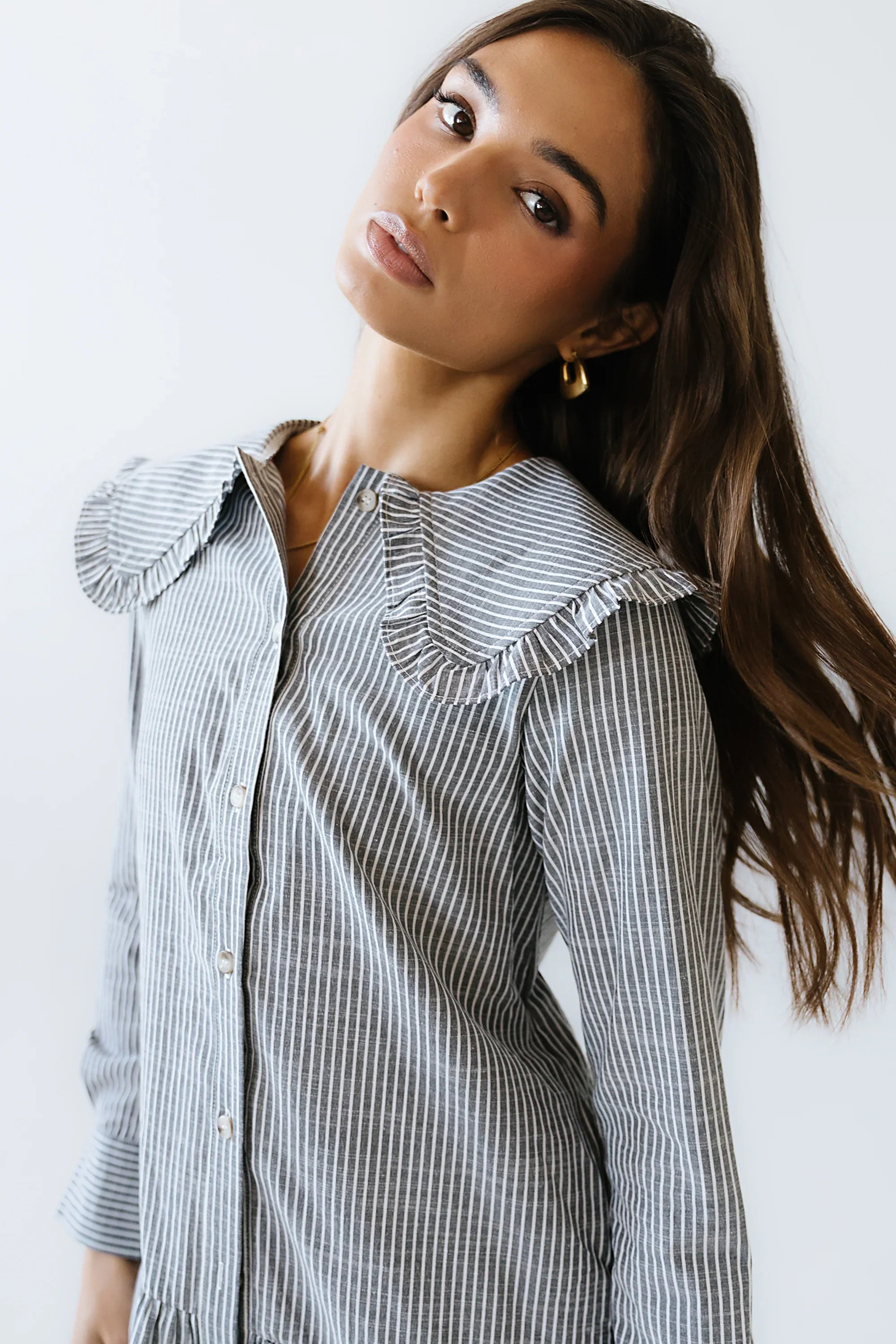 Renley Striped Mini Dress