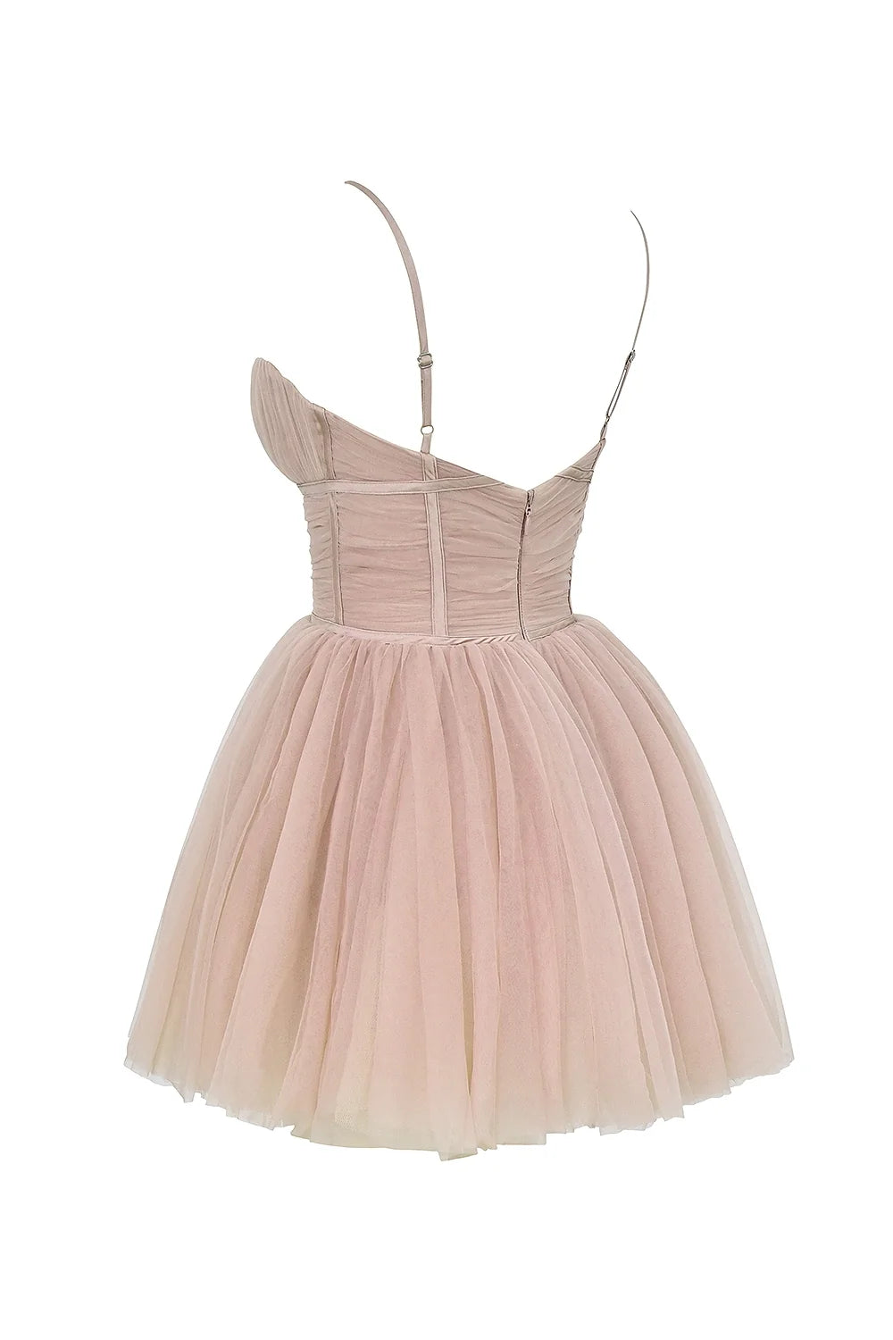french rose tulle mini dress sale