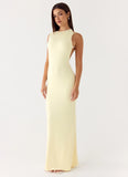 Reece Maxi Dress Yellow