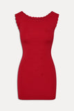 Leila Mini Dress Red Rose