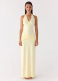 Maribelle Maxi Dress Lemon