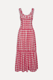 x BELLA HADID Southern Belle Midi Dress Malibu Picnic