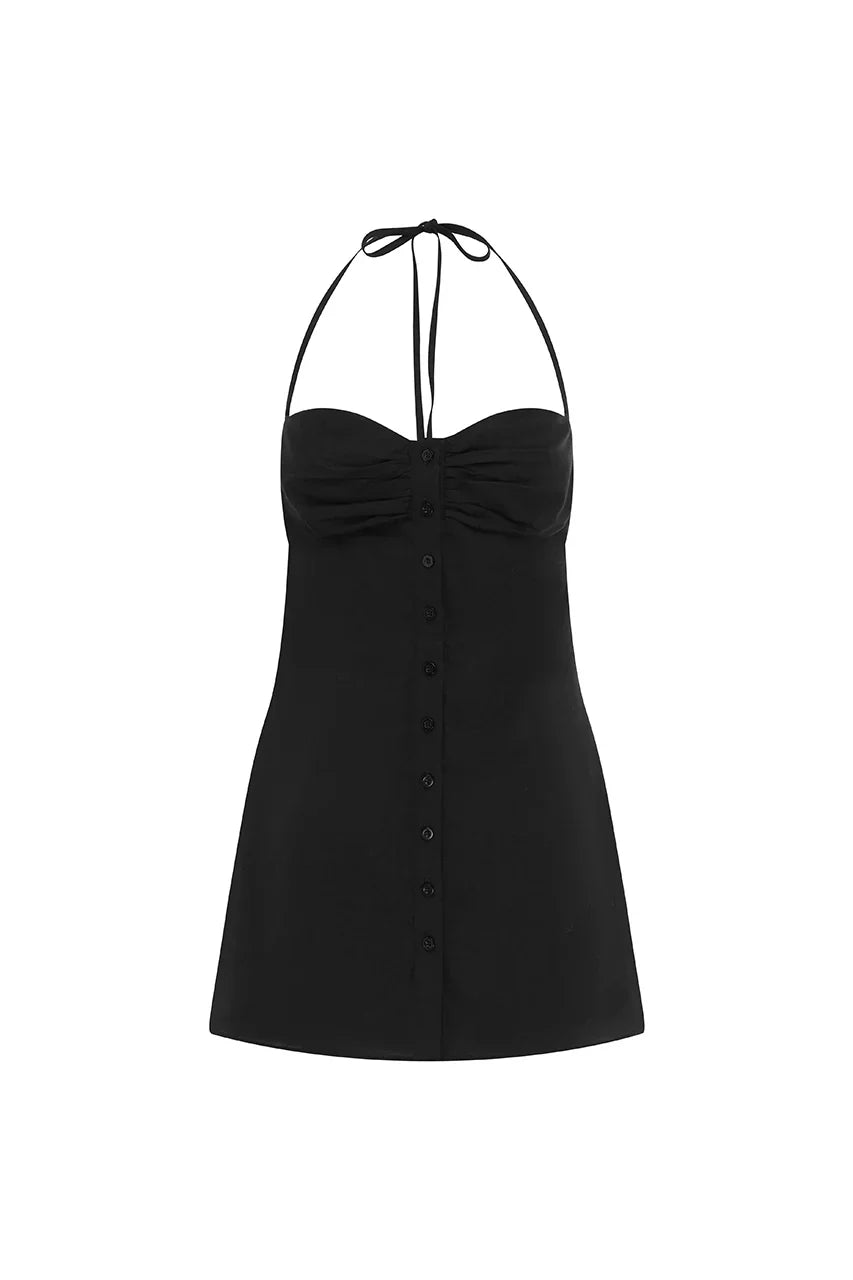 PERRI MINI DRESS BLACK