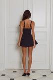 Flirt Hour Bandage Mini Dress Black