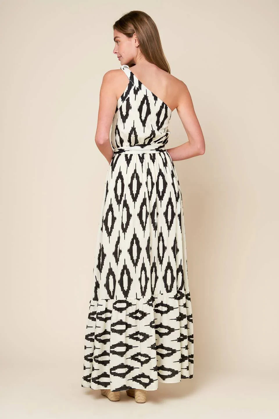 PERFECT SENSATION WOVEN MAXI DRESS