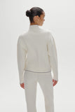 Bea Cloud Knit Zip Up Sweater Honeymoon