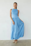 Breana Ruched Maxi Dress