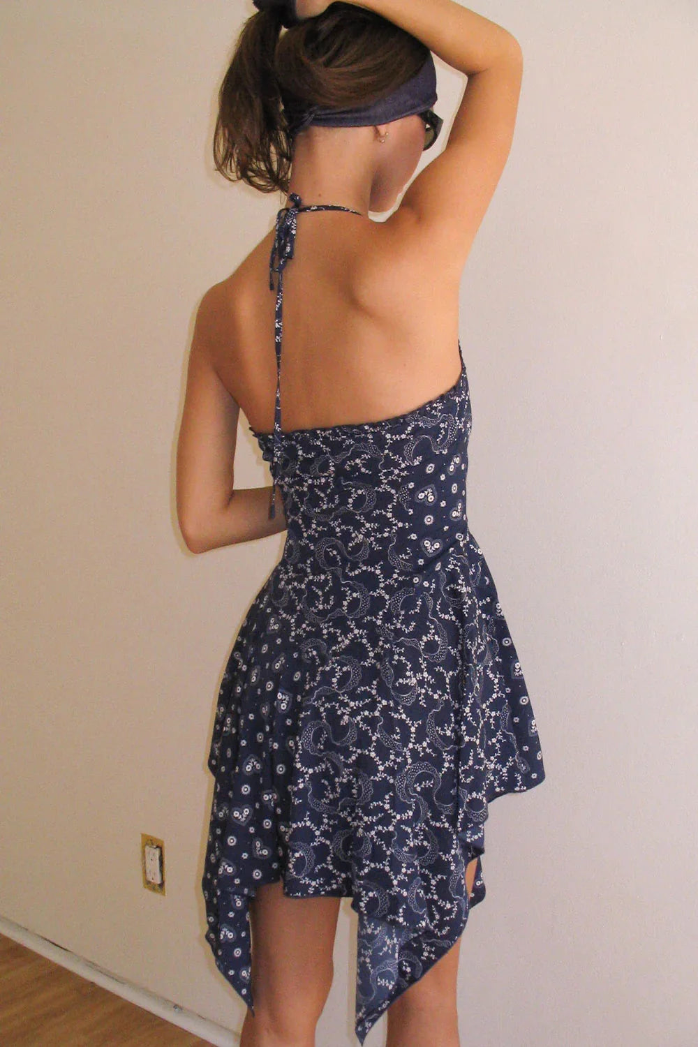 Anastasia Bandana Halter Dress Dixie