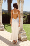 ALLULA MIDI DRESS IVORY