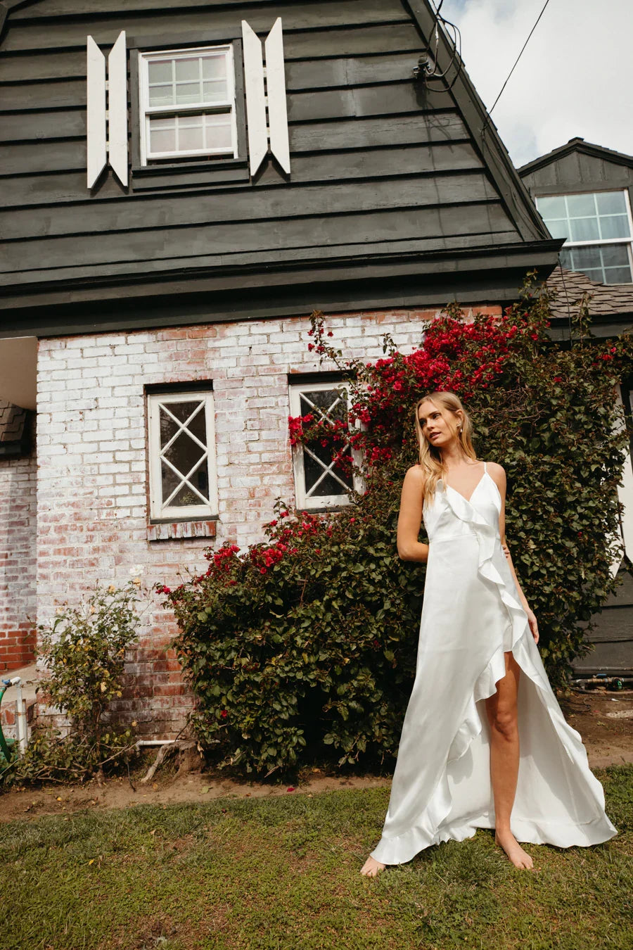 Esmerelda Ruffle Trim Maxi Dress