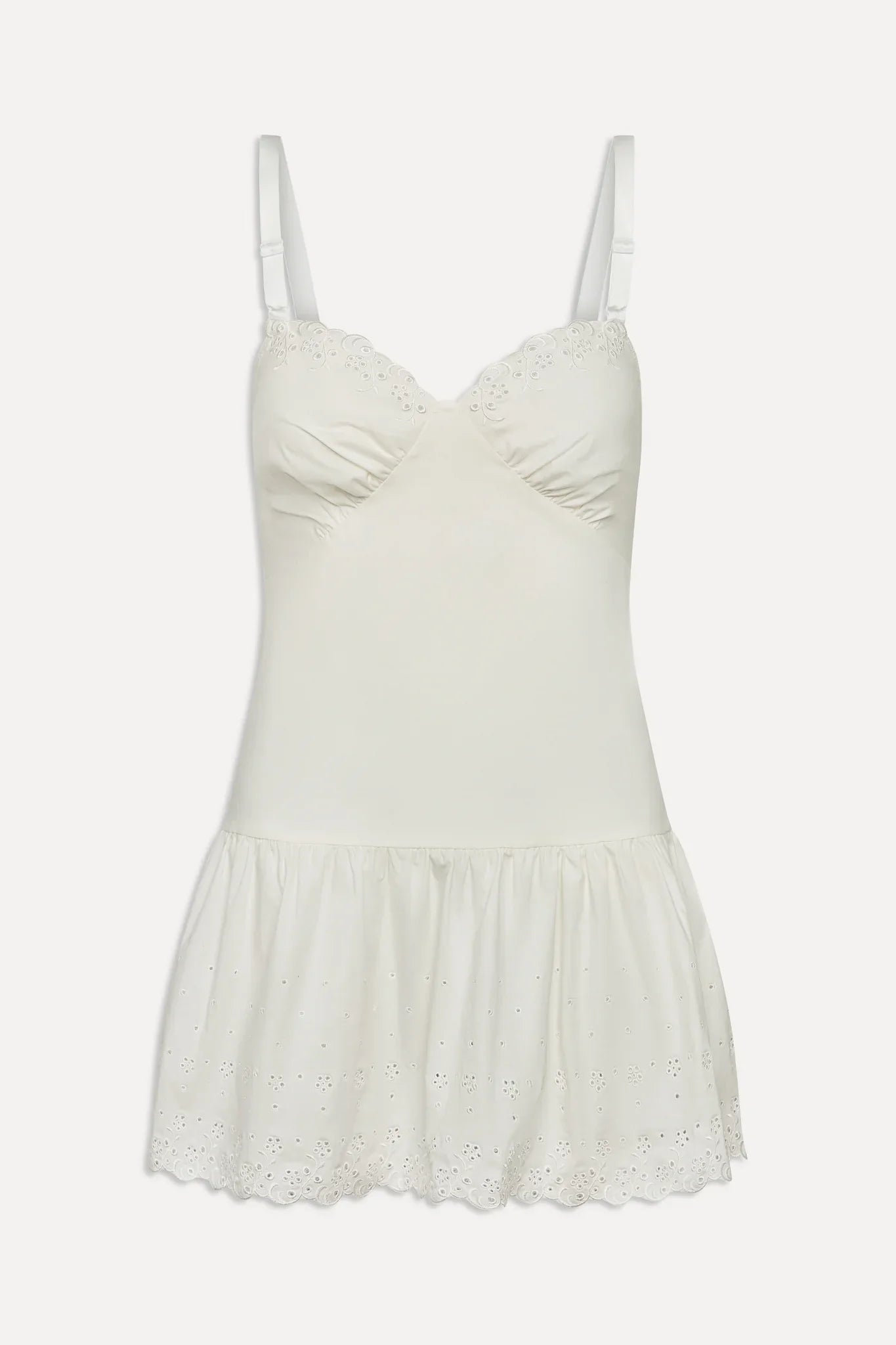 Willa Cotton Mini Dress Spring Cloud
