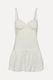 Willa Cotton Mini Dress Spring Cloud