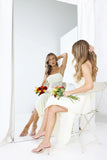 Sunbeam Dreams Lace Maxi Dress Yellow