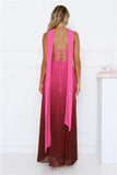 Rosie Reverie Strapless Maxi Dress Pink