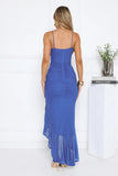 Starry Glow Maxi Dress Blue