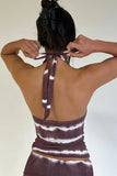 Matilde Halter Tie Dye Top Taro Tie Dye