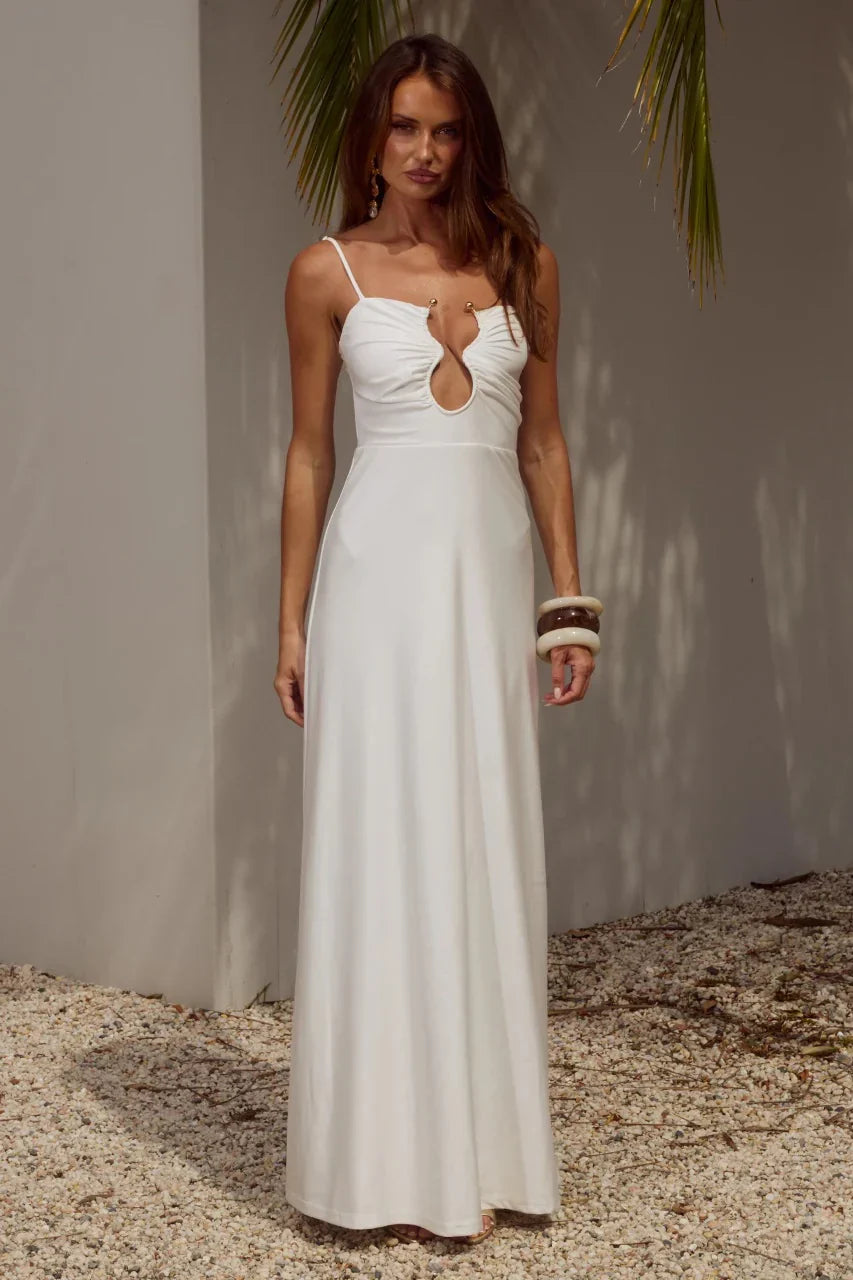 Kalena Plunge Maxi Dress
