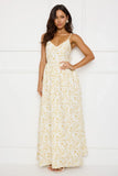 Waking Sun Maxi Dress Yellow