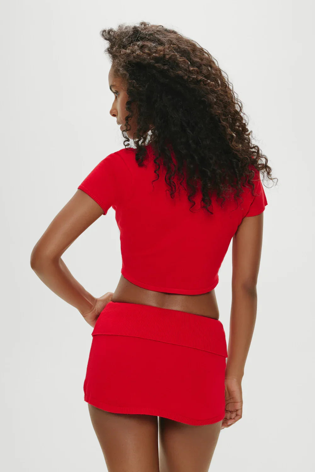 x Khy Briar Cloud Knit Skirt Heartstrings