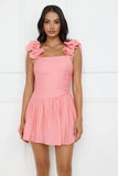 Copenhagen Charm Mini Dress Pink