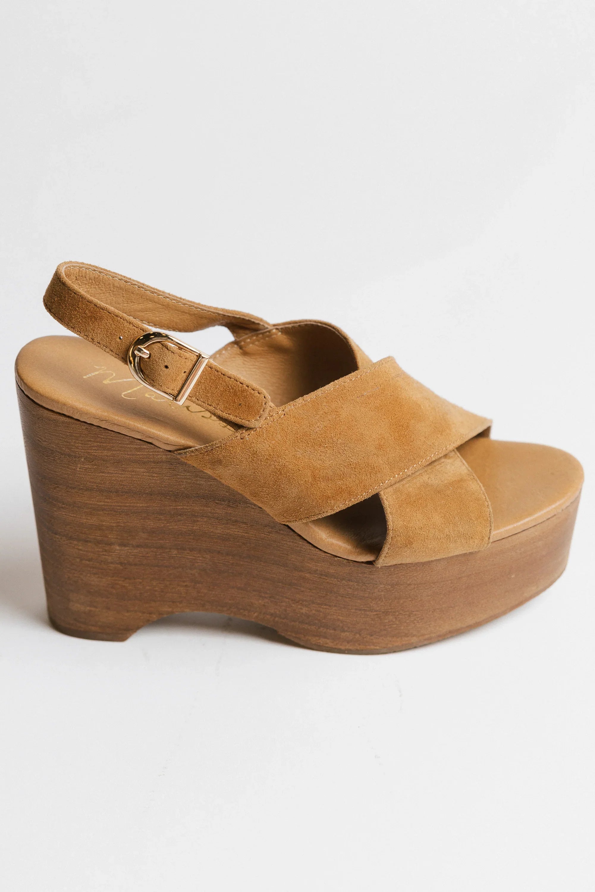 Ross Suede Wedge Sandal