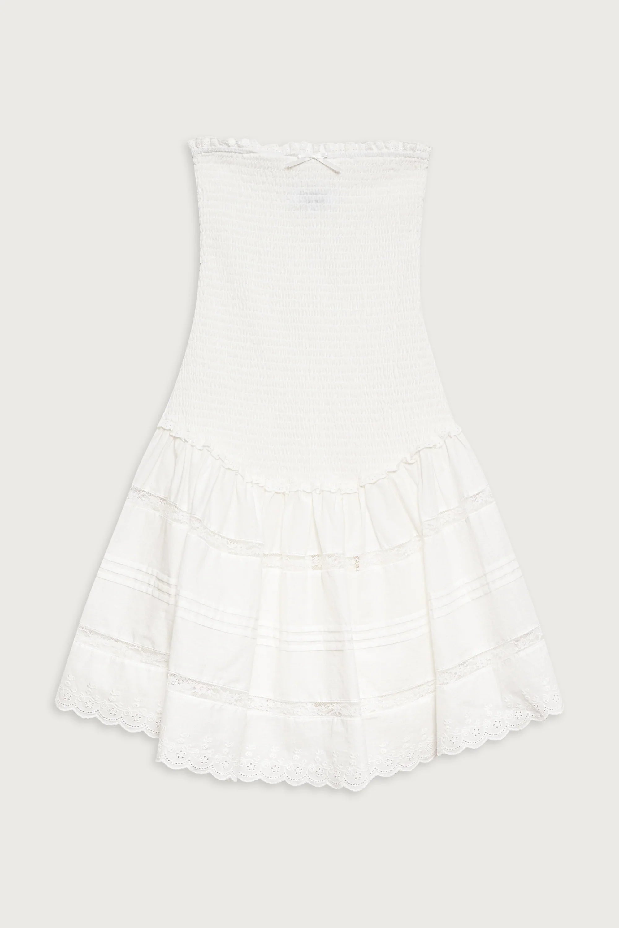Day Princess Mini Dress White