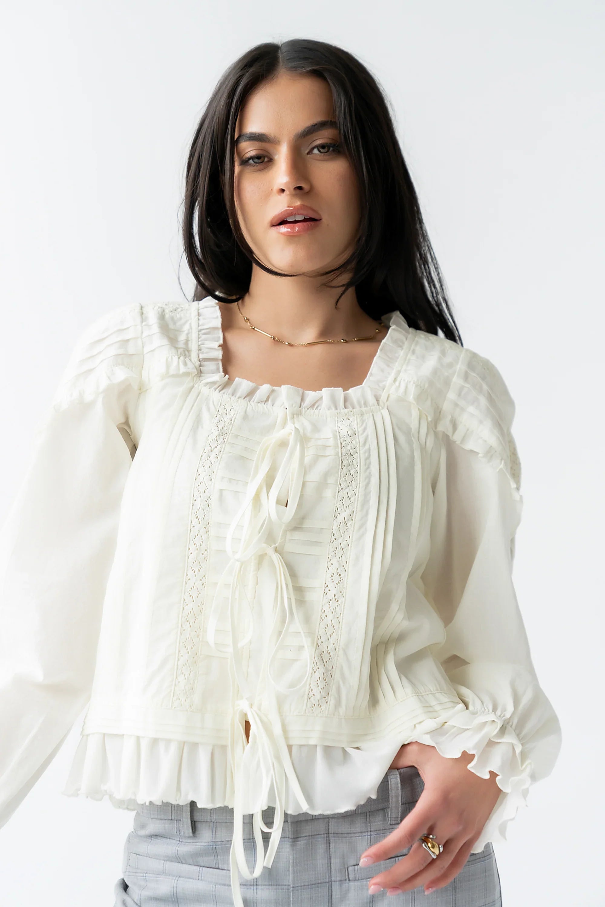 True Ruffle Blouse