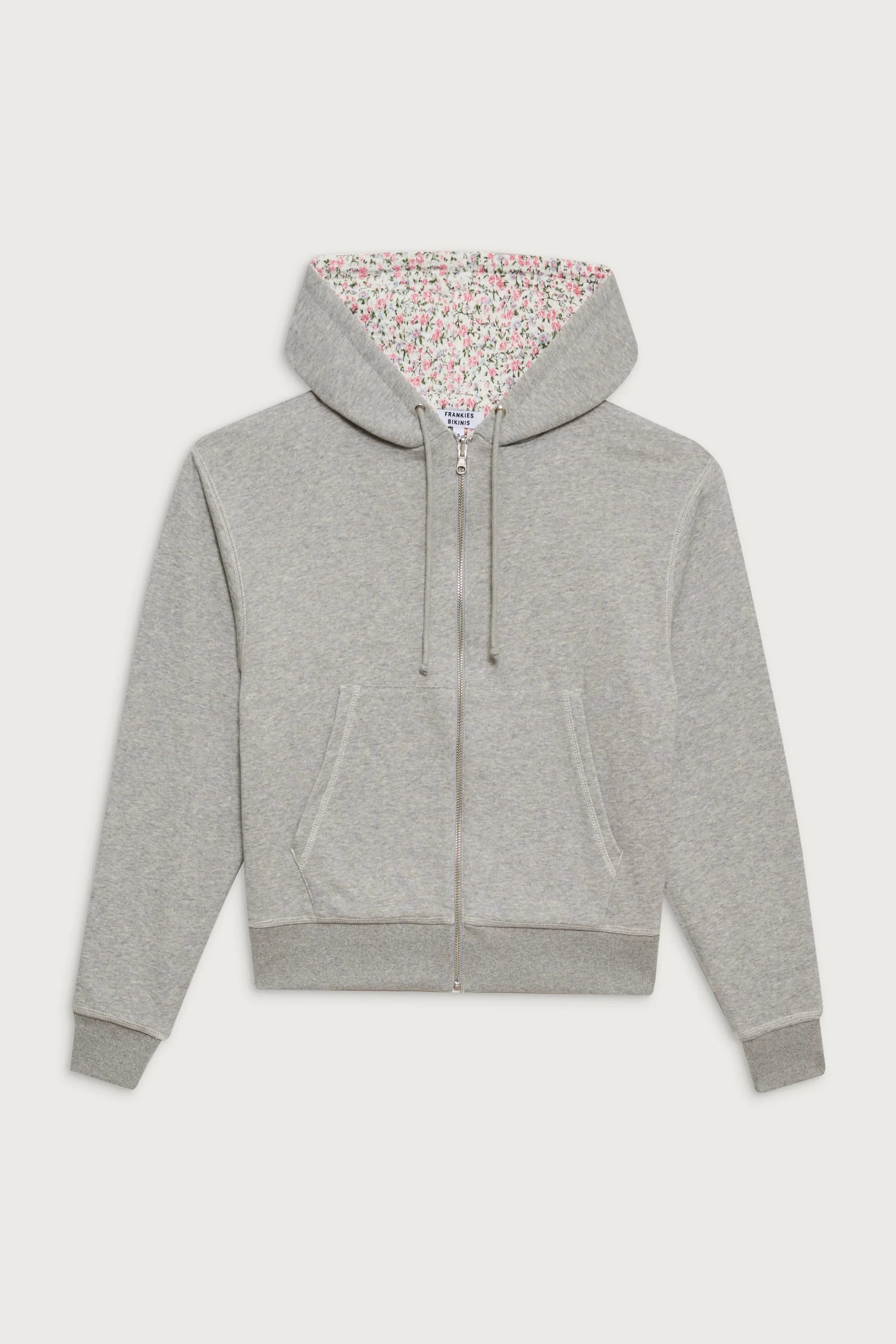 Casper Zip Up Hoodie Heather Grey Baby Blanket