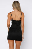Ride The Wild Mini Dress Black