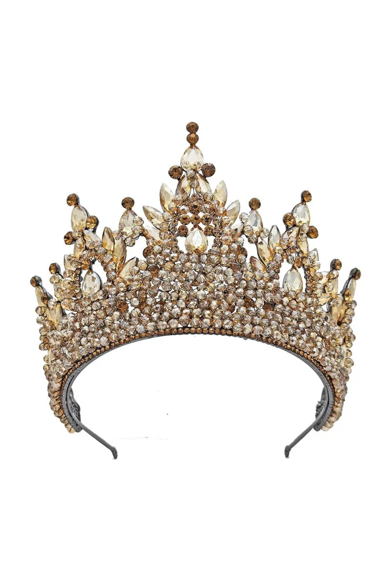 Pink Rhinestone Queen Tiara