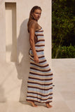 HAZEL MAXI DRESS BLUE MULTI