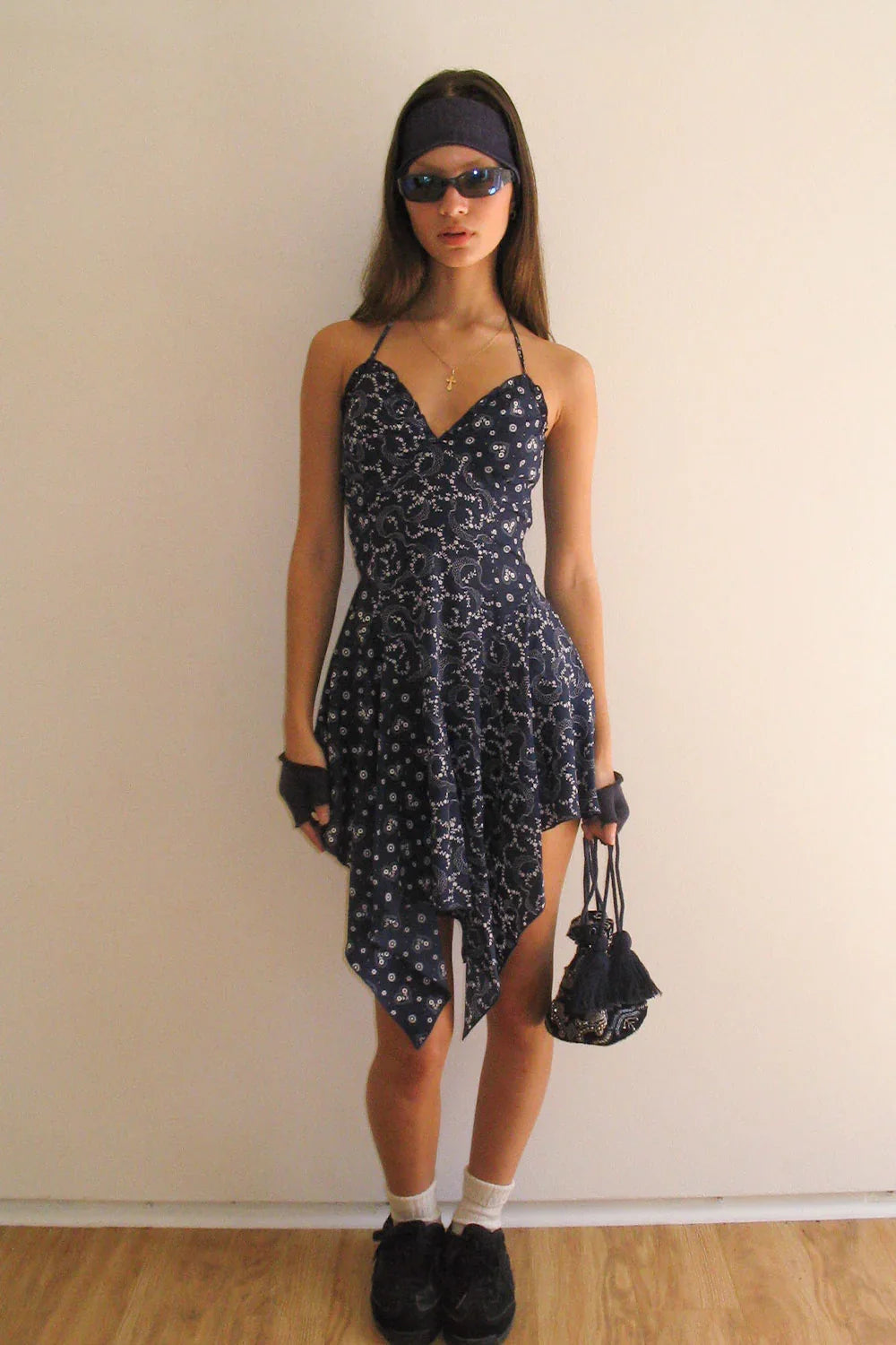Anastasia Bandana Halter Dress Dixie