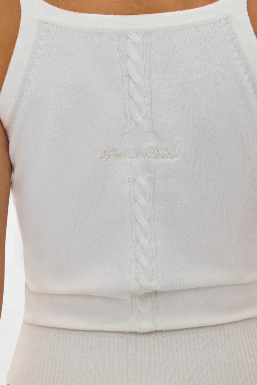Graham Knit Tank Pillow