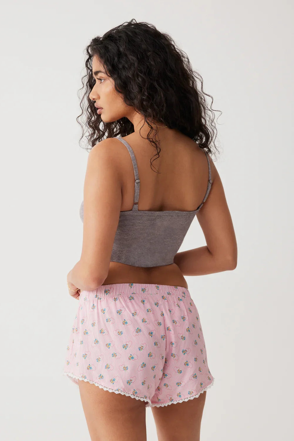 Tinsley Mini Boxer Short Sweetheart Stripe