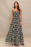 Hazelwood Garden Maxi Dress Black Ivory FINAL SALE