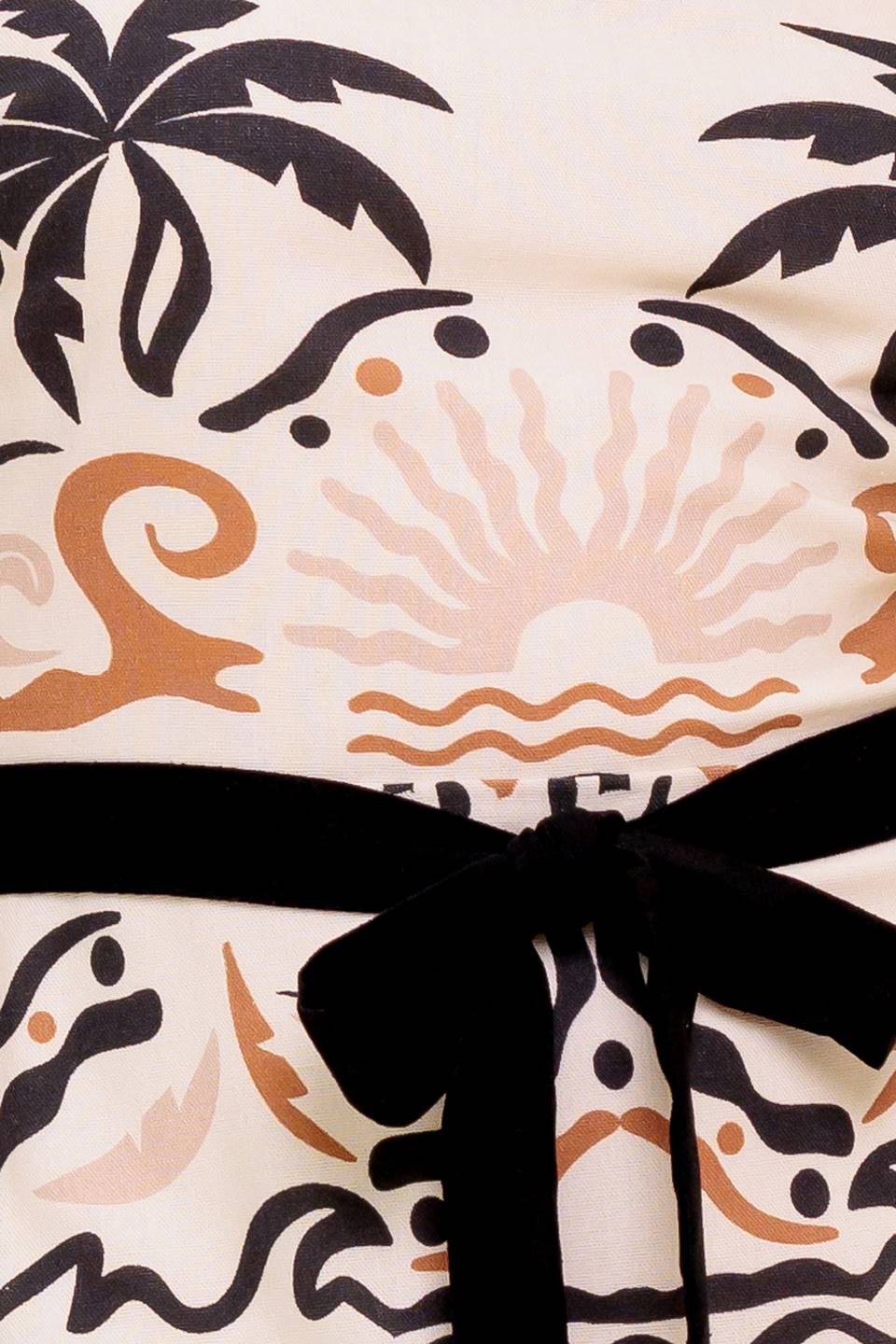 TROPIC NOIR MINI DRESS