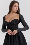 black lace corset skirt and bolero sale