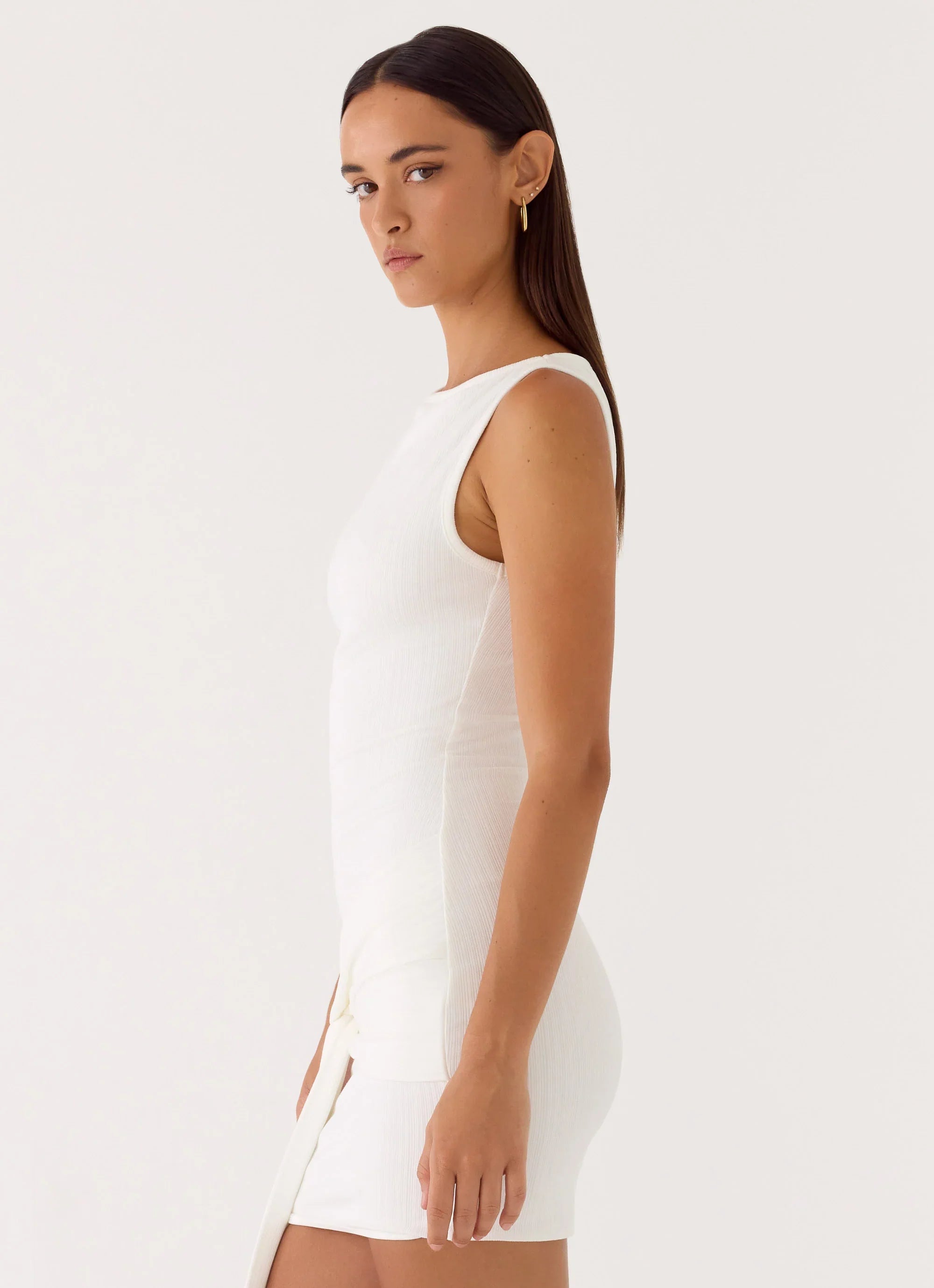 Everly Mini Dress White