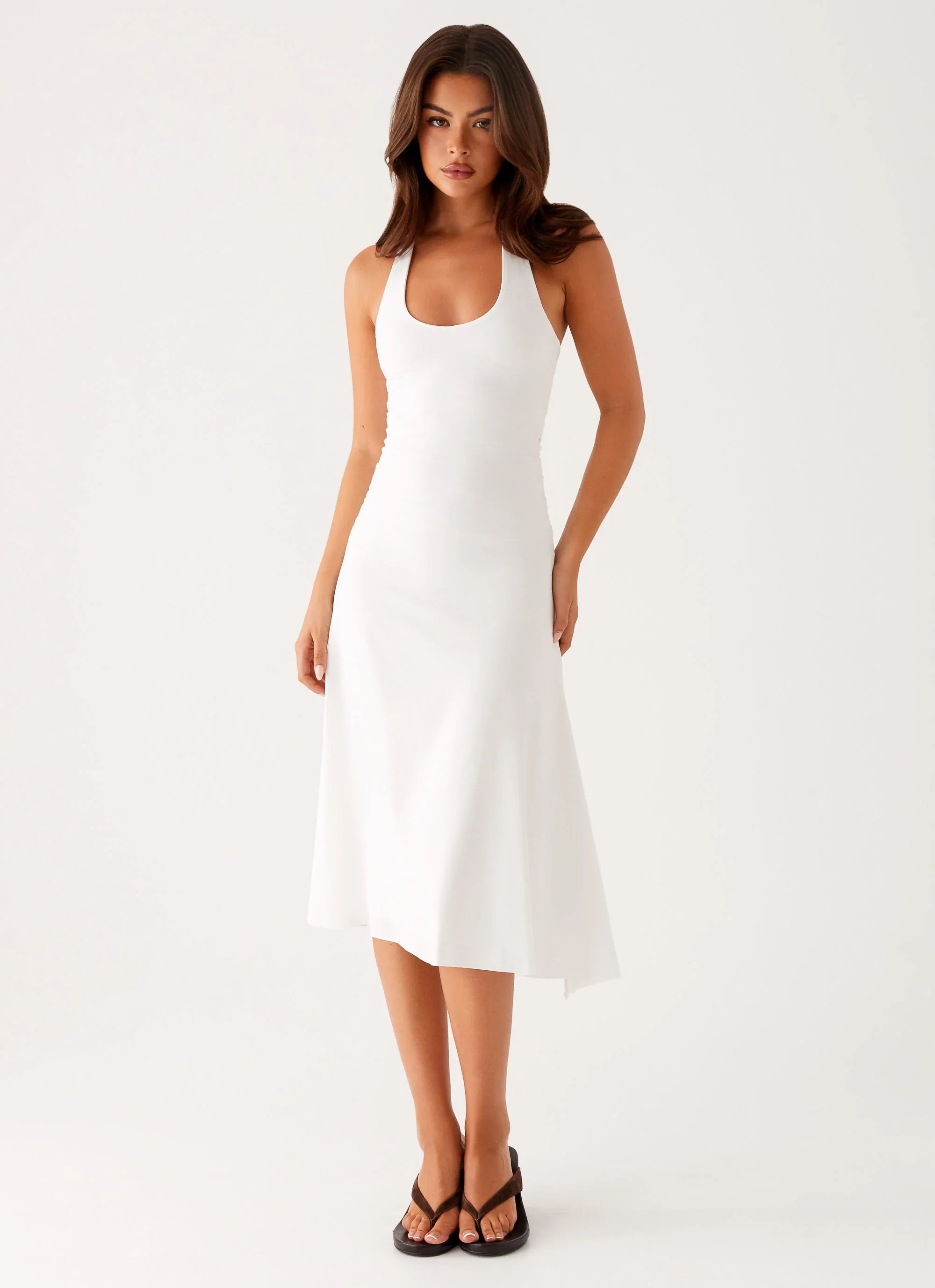 Klyne Midi Dress Ivory