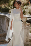 ivory draped pure silk asymmetric shawl