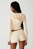 Nolan Cable Cloud Knit Mini Short French Vanilla