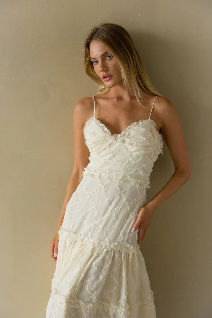 Percy Lace Maxi Dress