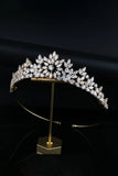 Gold Zirconia Queen Crown