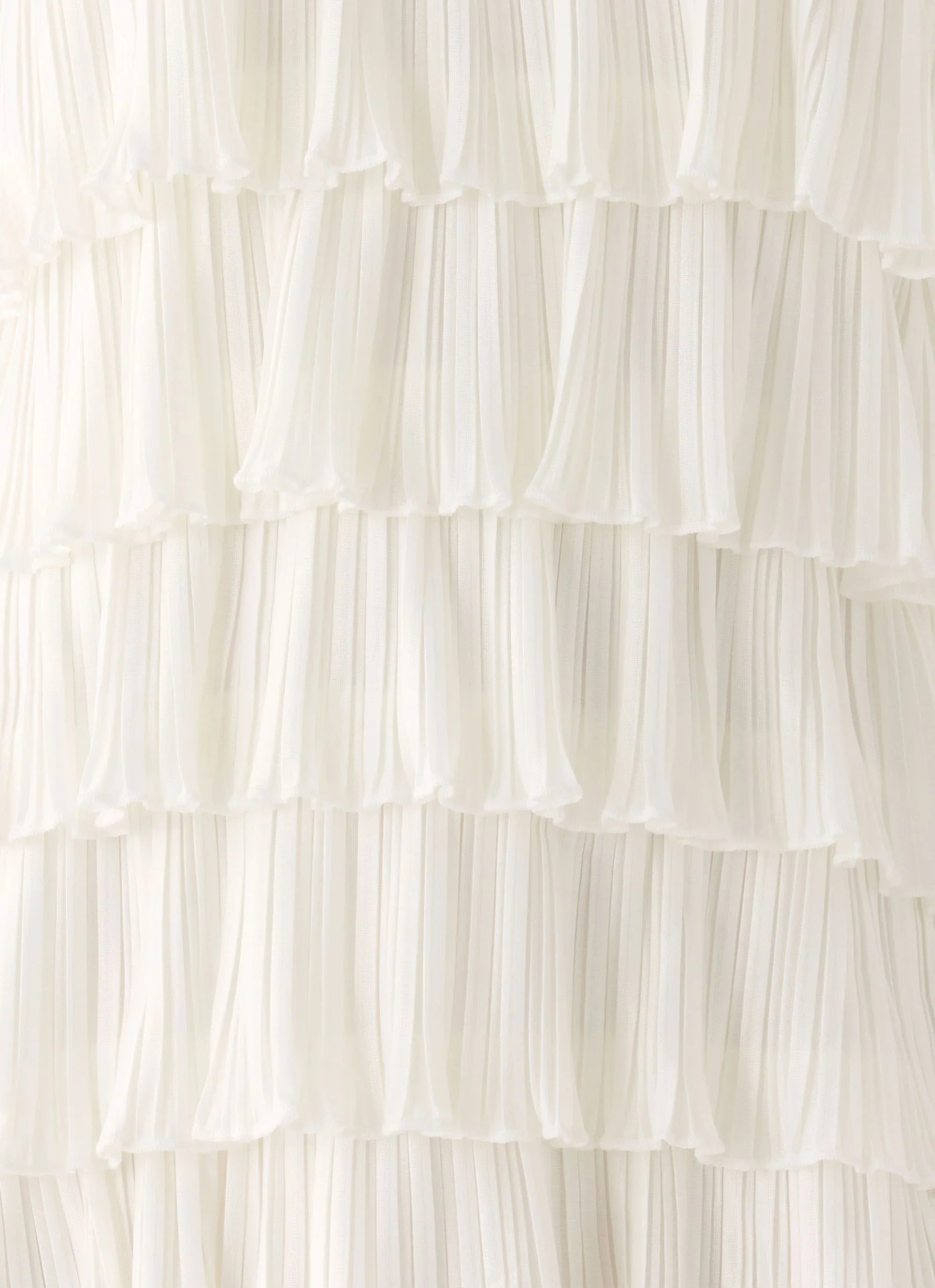 Lunar Bloom Mini Dress Ivory