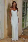 CHARLOTTE BUSTIER SLIP MAXI DRESS IVORY BLACK POLKA
