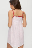 Coppola Cotton Babydoll Dress Tiny Berry