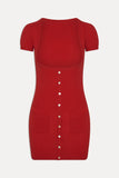 x JENNIE Sofia Knit Mini Dress Lip Tint