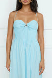 Discover Yourself Maxi Dress Blue
