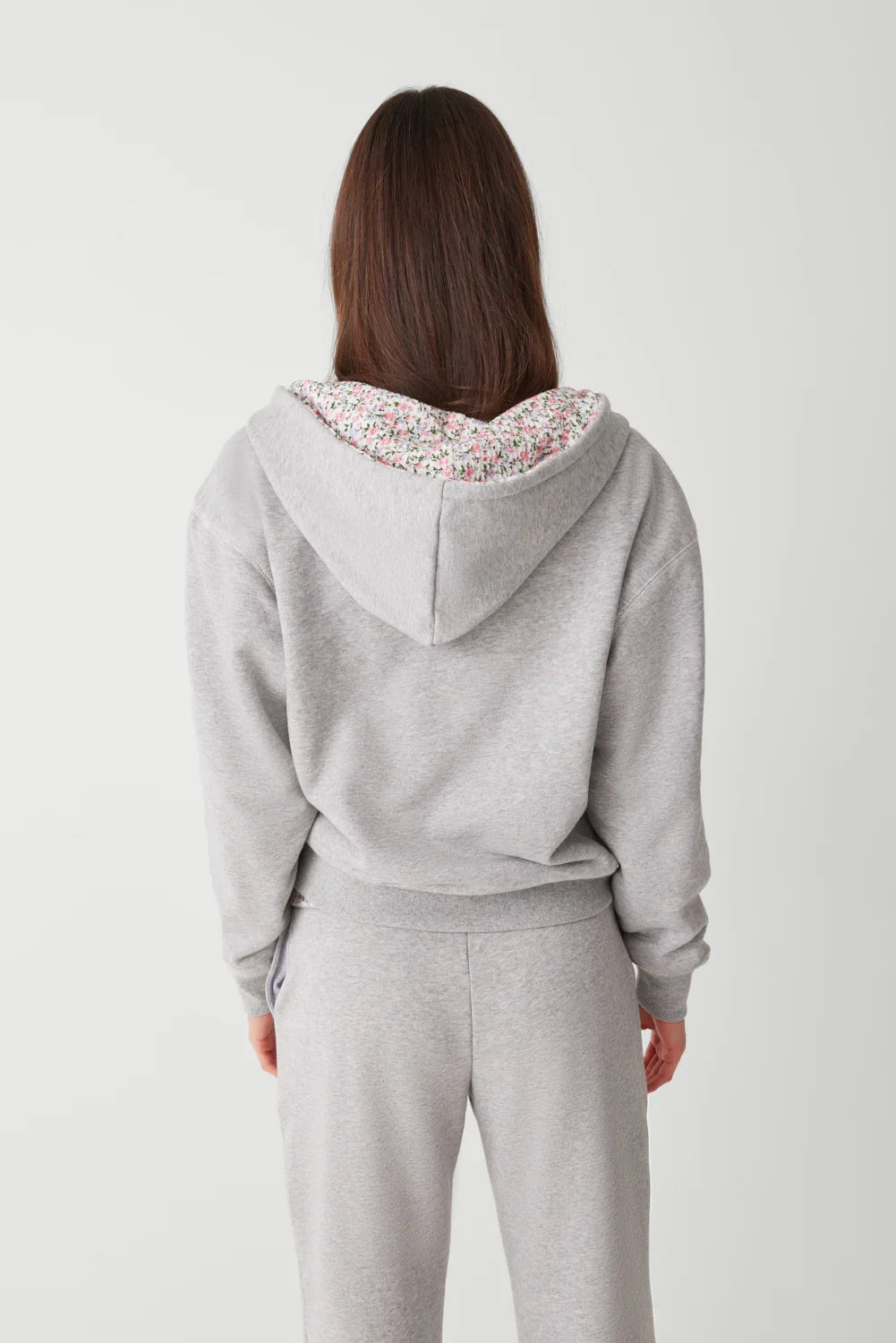 Casper Zip Up Hoodie Heather Grey Baby Blanket