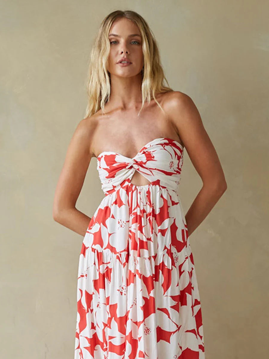 Lilo Strapless Maxi Dress